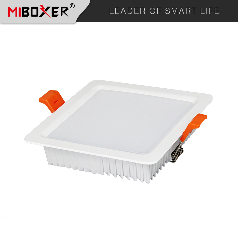 Miboxer 9W RGB+CCT Square LED Downlight (2.4GHz)