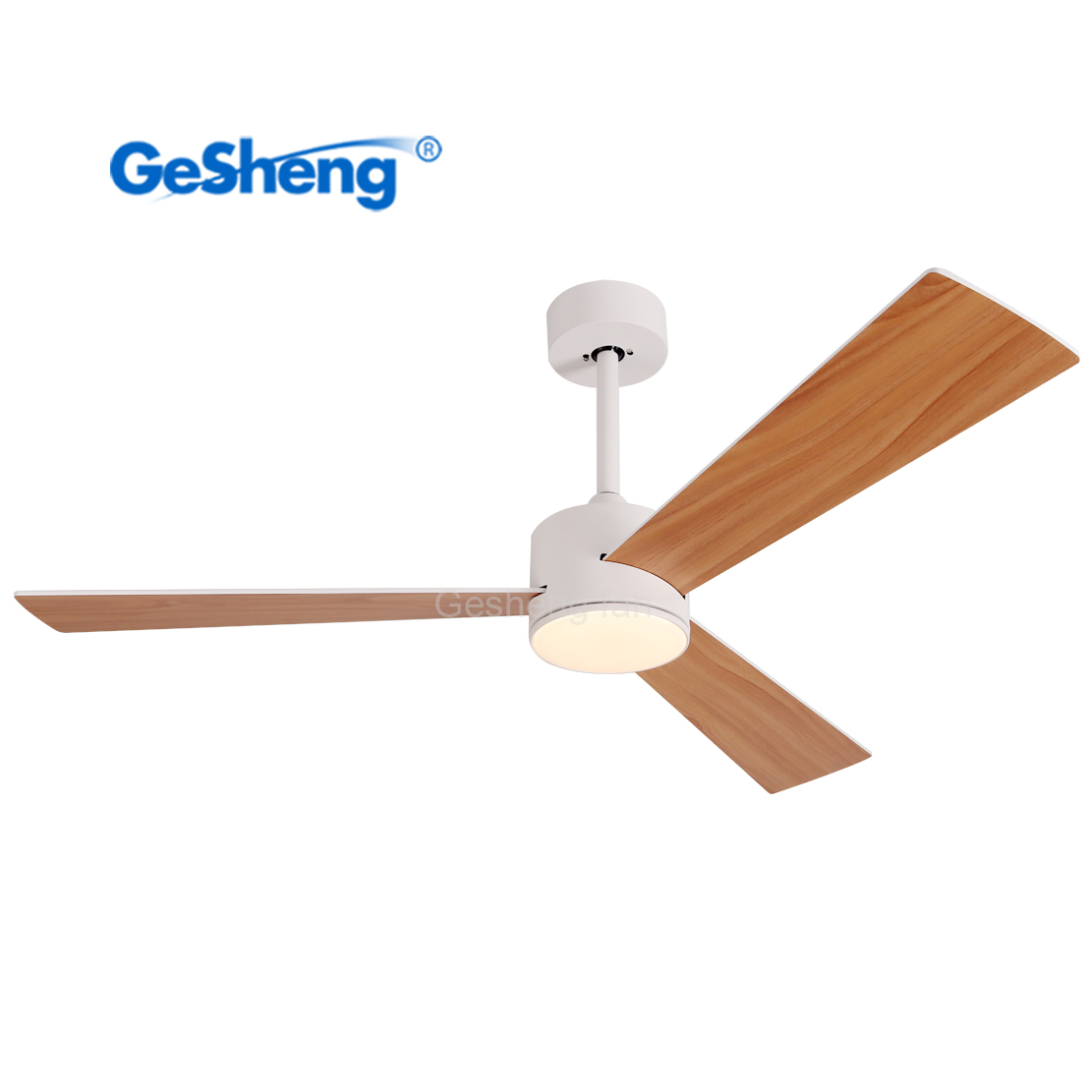 Modern decorative 52 inch light fan ceiling 3 blades remote control dc ceiling fan with light