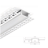 29*14mm Trimless Recessed LED Aluminium Profile For Plasterboard Ceiling