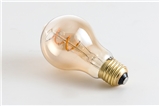 A60 soft filament Edison retro brown LED flexible bulb A19 bulb