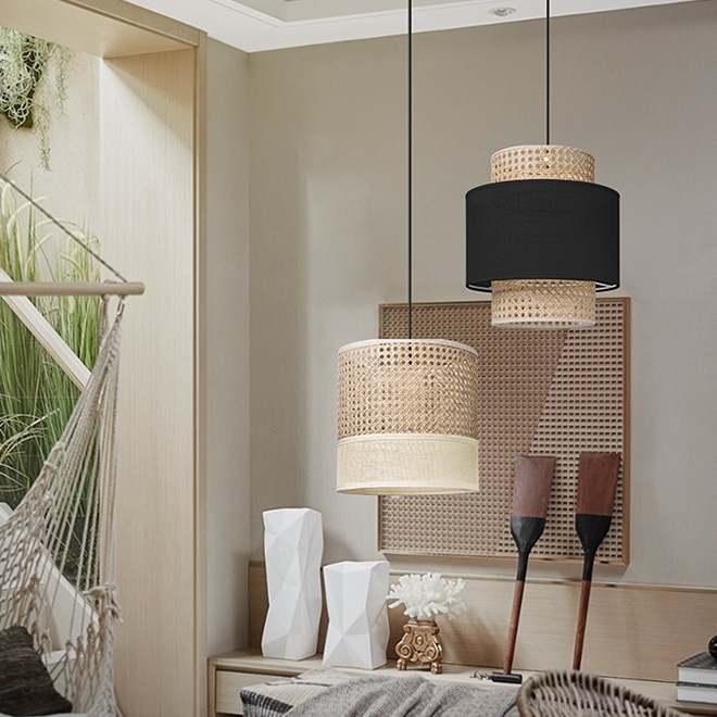 pendant lamp-Tangla Lighting & Living Linen Lampshade Series