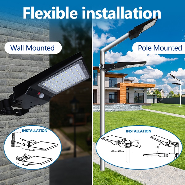 Professional 15w Solar Led Street Lights Outdoor Waterproof Pir Motion Sensor With Good Service