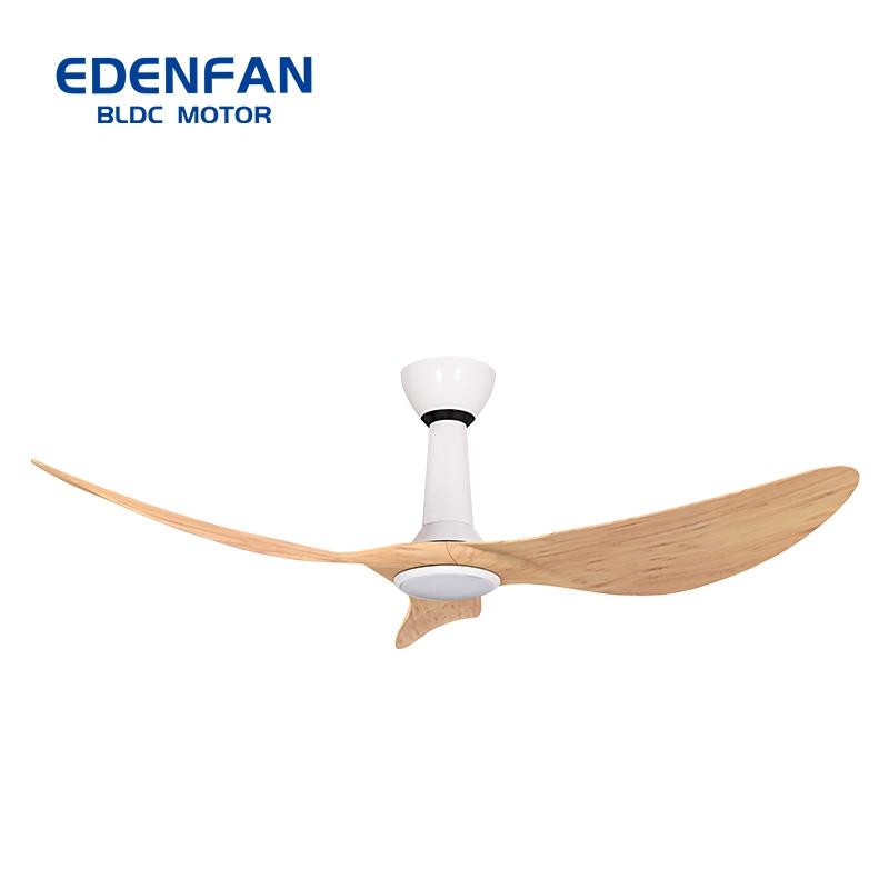 Hot-sale ceiling fan with light 43inch 52inch 60inch electric fan 3 ABS blades DC motor