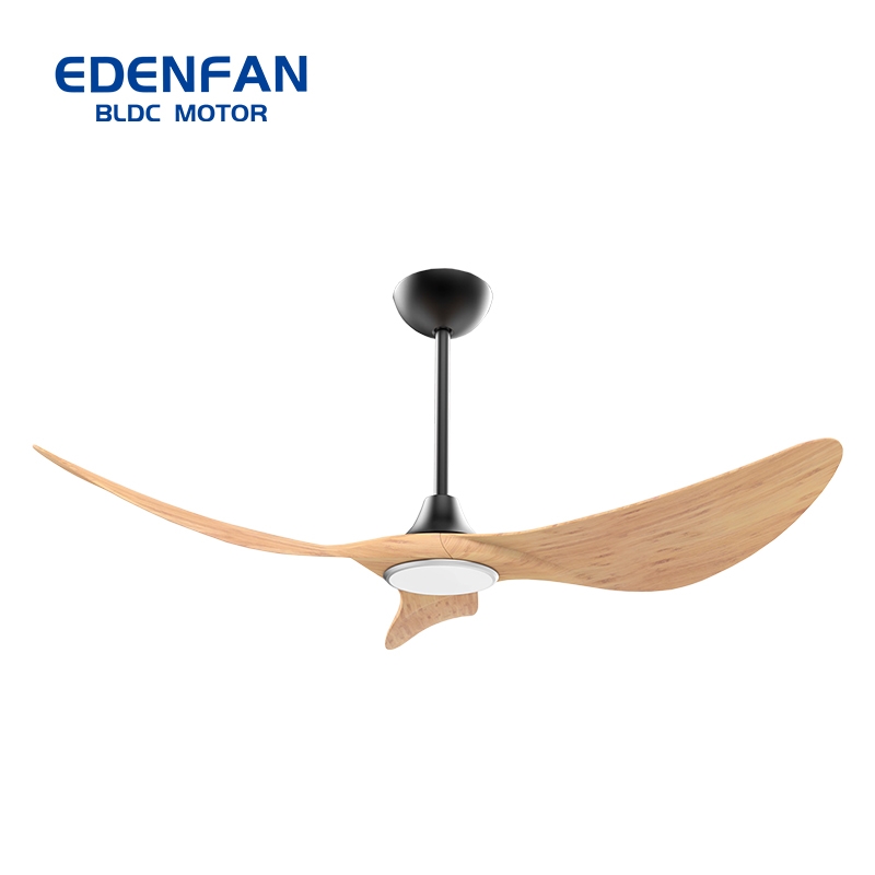 Modren ceiling fan with LED light 43inch 52inch 60inch electric fan 3 ABS blades DC motor