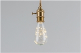 ST64 copper wire lamp Edison LED Silver wire lamp string decorative bulb