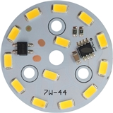 7W AC 220v SMD2835 LED PCB With Integrated IC Driver Warm white White Driverless Aluminum Lamp