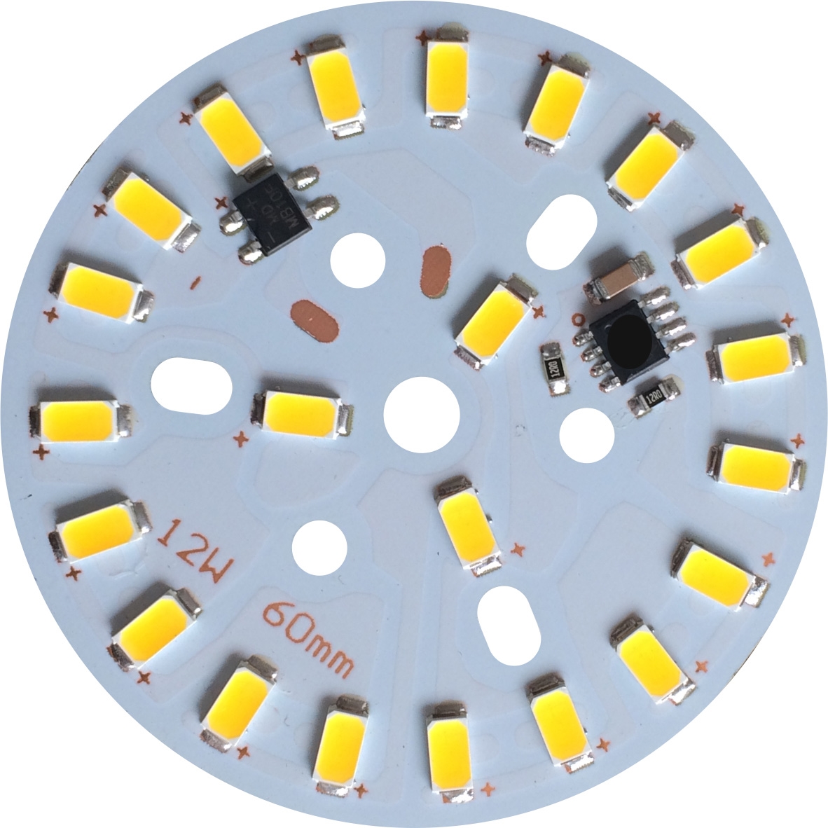 12W AC 220V pcb with integrated IC driver Driverless led bulb PCB board Direct to AC 220V