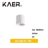 commercial indoor flicker free surface down light 7W-35W