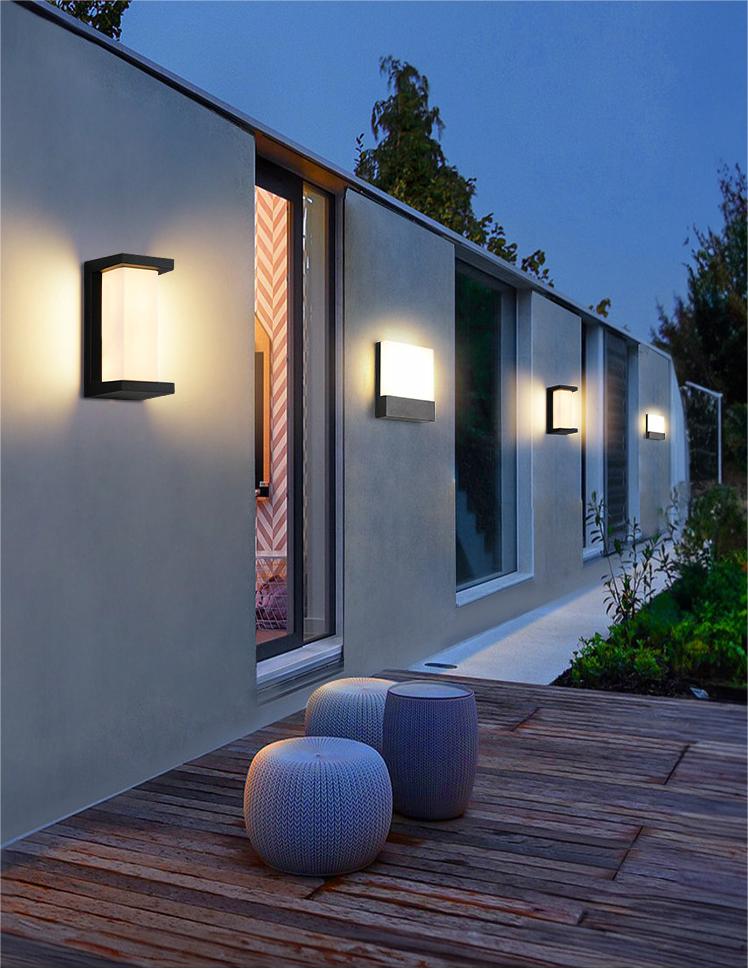 Outdoor Lawn Lights LED Die-Cast Aluminum Modern Garden Lights Outdoor Capital Lights