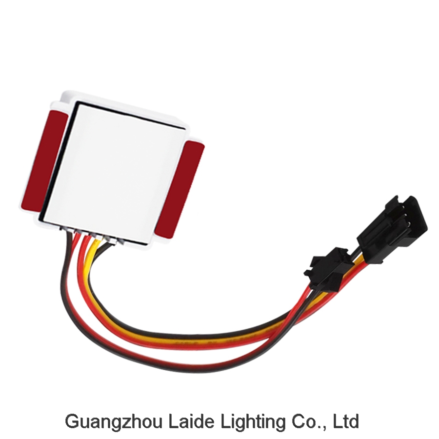 3A DC12V 36W mirror LED light single key one color three color white dimming touch sensor switch
