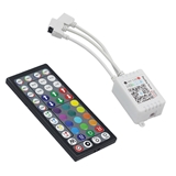 DC12V 24V wireless 44-key RGB IC run Led light strip dimmer Phone control dimmer controller