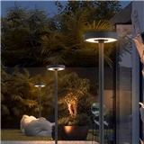 24w 30w 2 Meter Square villa garden lamp outdoor waterproof LED aluminum high pole landscape light