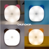 High Quality Usb Rechargeable Cartoon Night Lamp Baby Led Night Light With Motion Sensor