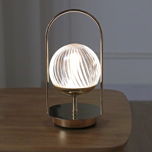 Night Watcher Portable Metal Table Lamp No.2