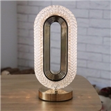 Night Watcher Star Eyed Oval Table Lamp