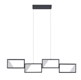 Creative square frame Nordic chandelier