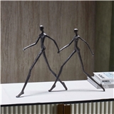 Fashimdecor Hand in hand walking forward home decoration ornaments