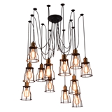 Bar Cafe Restaurant Creative chandelier multi-head lamps