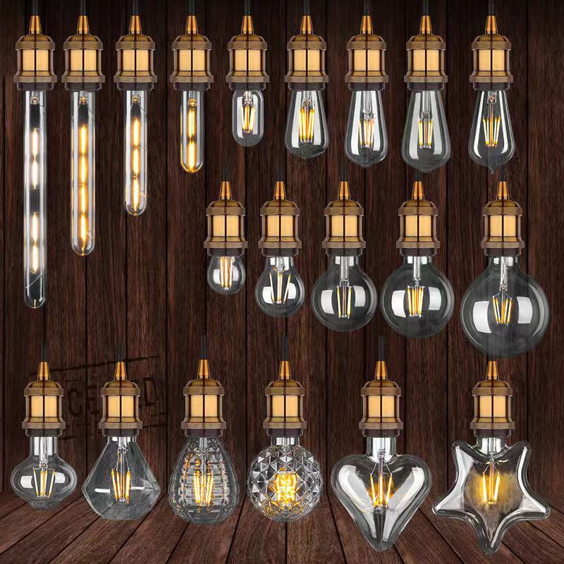 C35 Filament bulbs 4W amber Edison decorative lamp