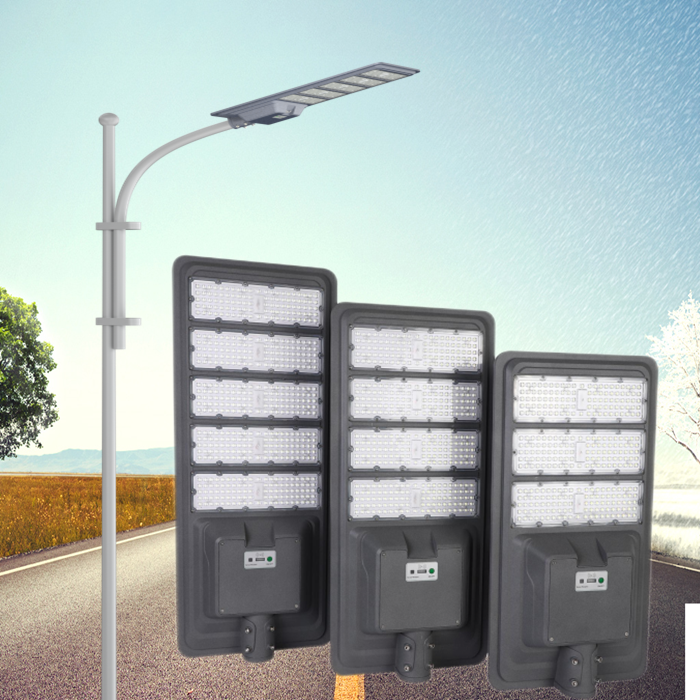 solar street light outdoor all in one waterproof ip65 motion sensor Automatic for Garden & road