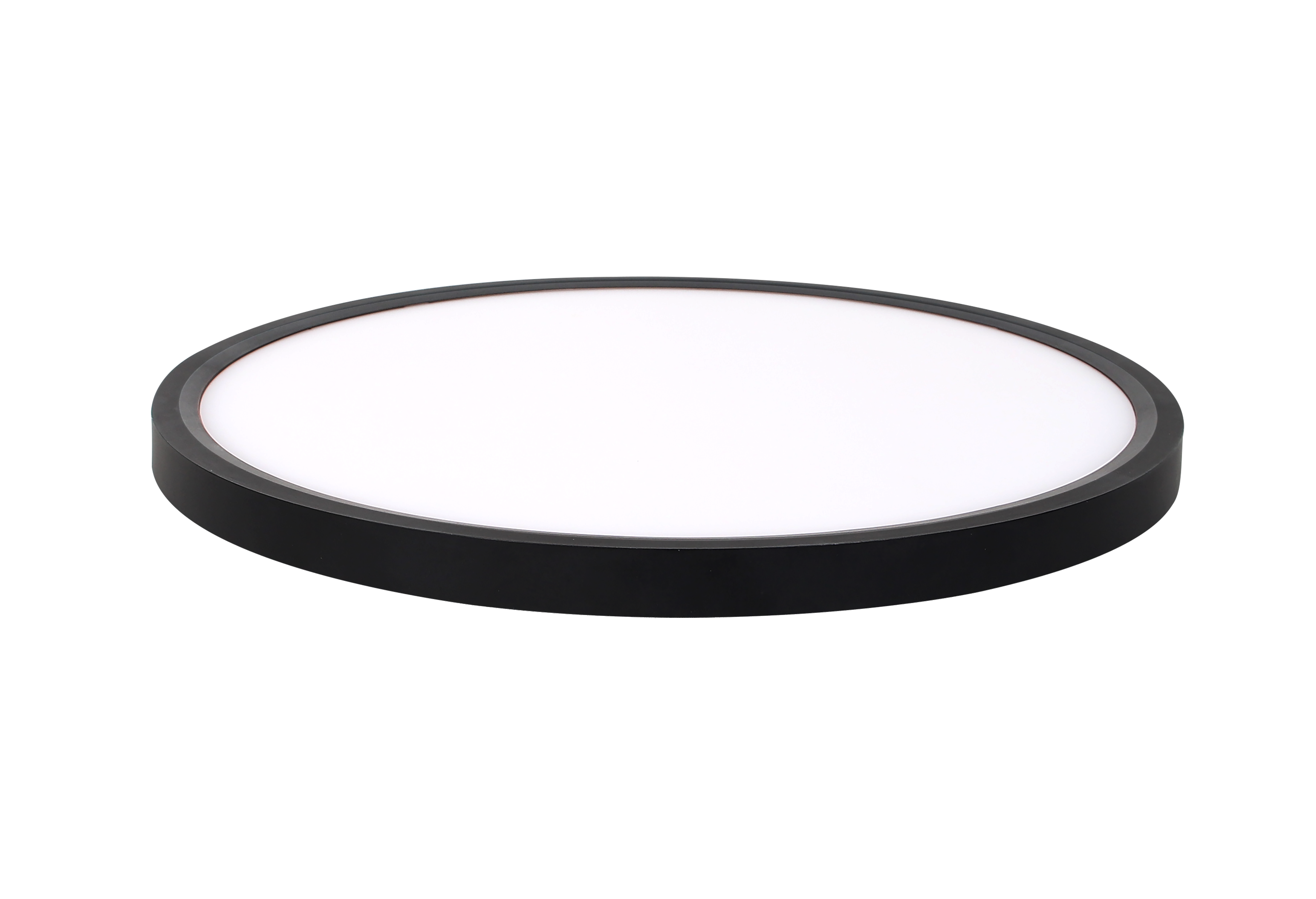 ETL FCC Energy Star Plastic Surface Mounted Smart Ultra Thin Bedroom White Black LED Ceiling light