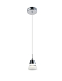 Modern minimalist LED chrome living room and dining room pendant lights wholesale customization