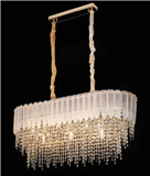 Modern royal crystal pendant lamp