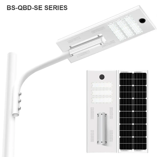 BS-QBD-SE All In One Solar Street Light Private Mold For Project Motion Sensor For Options
