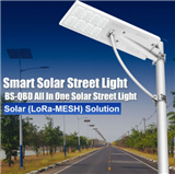 QBD-08P Series All-in-one Smart Solar Street Light with Gateway Light Controller Pro-Dual MPPT