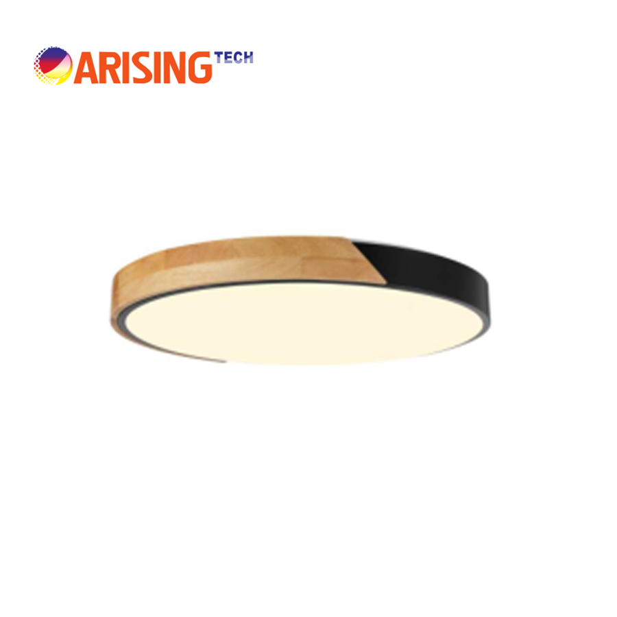 ARISING Pilar Ceiling light 60W 3- Sect- Dim LED Light Minimalist Wooden Splicing Lighting Fixtures