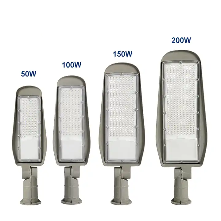 Outdoor Lighting: 150W LED IP65 Die-Cast Aluminum - Options include 50W 100W 200W LED Street Ligh