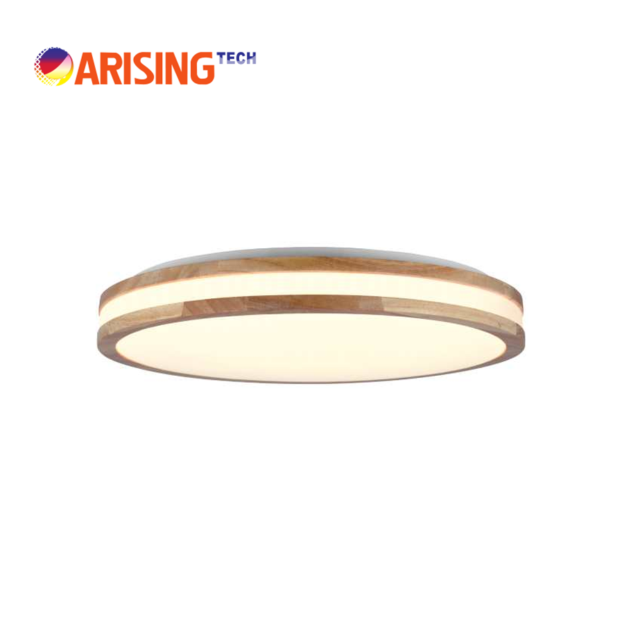 ARISING Molina Ceiling light LED 80w 3-Step-Dim with Memory Function Wooden Lamps