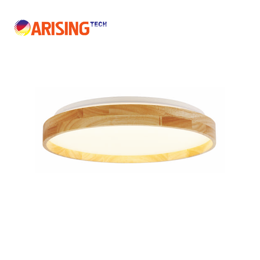 ARISING Alson Ceiling light LED 80w 3-Step-Dim with Memory Function Wooden Lamps