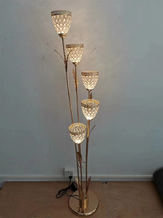 Table lamp Iron+Crystal G9010-5