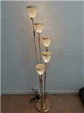 Table lamp Iron+Crystal G9010-5