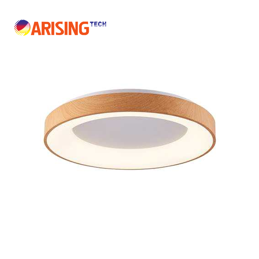 ARISING Dora Ceiling light 60W Wood Modern Style 3- Sect- Dim- LED Ceiling Eye Protection Light