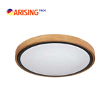 ARISING Gloria Ceiling light 60W 3-Step-Dim with memory function wooden frame with black edge light