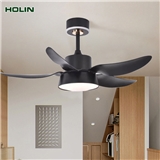 Lights with fan celling fans light decorative remote control coppeer ceiling Fan with led lights
