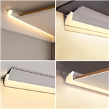 Embedded Trimless LED Aluminum Profile Hidden Drywall Plaster Board