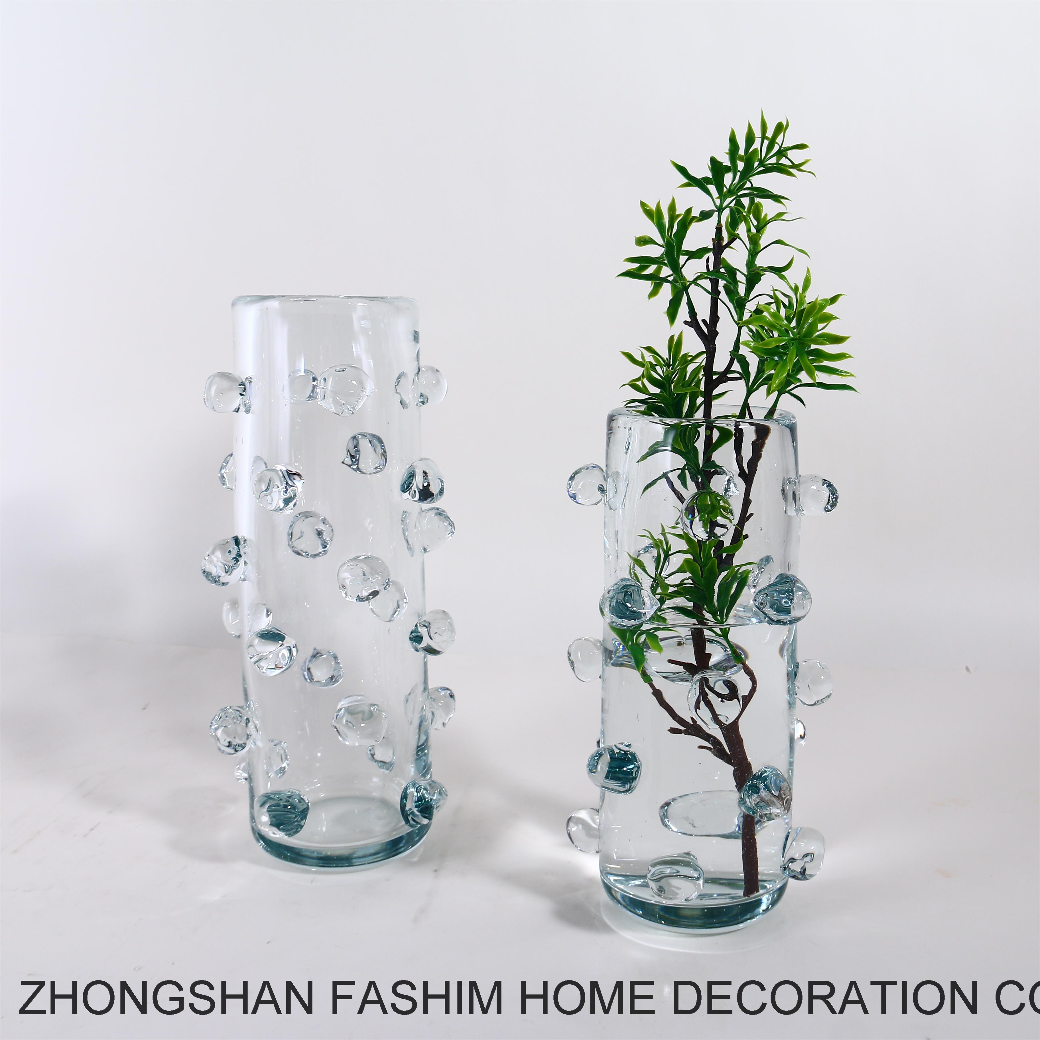 Fashimdecor?metal?frame?interior?decorative?glass?vase