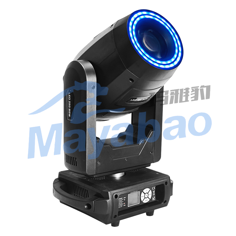 LED250W Beam Spot Wash 3 in 1 with 2 Circles of Fill light