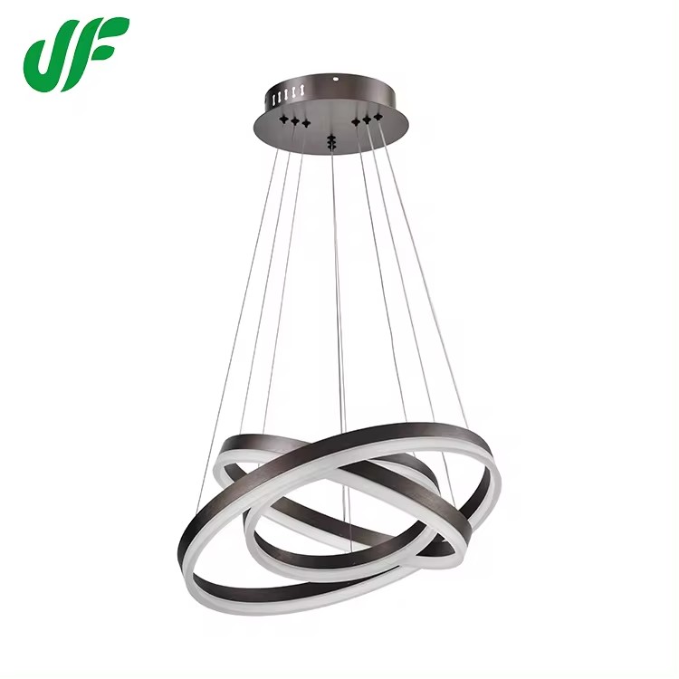 cETL Listed Indoor Home Hanging Decorative Chandelier 45w Aluminum Round Ring Led Pendant Light