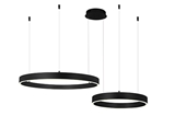 32W black led circle light ring light decoration light office light