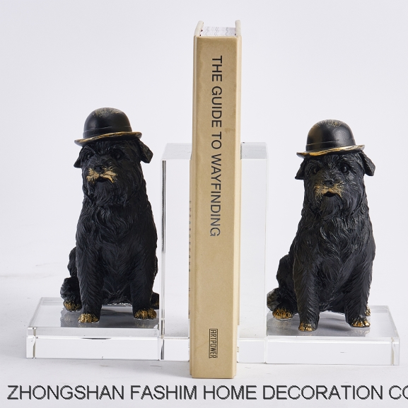 Fashimdecor modern home decoration sculpture ornaments bookend