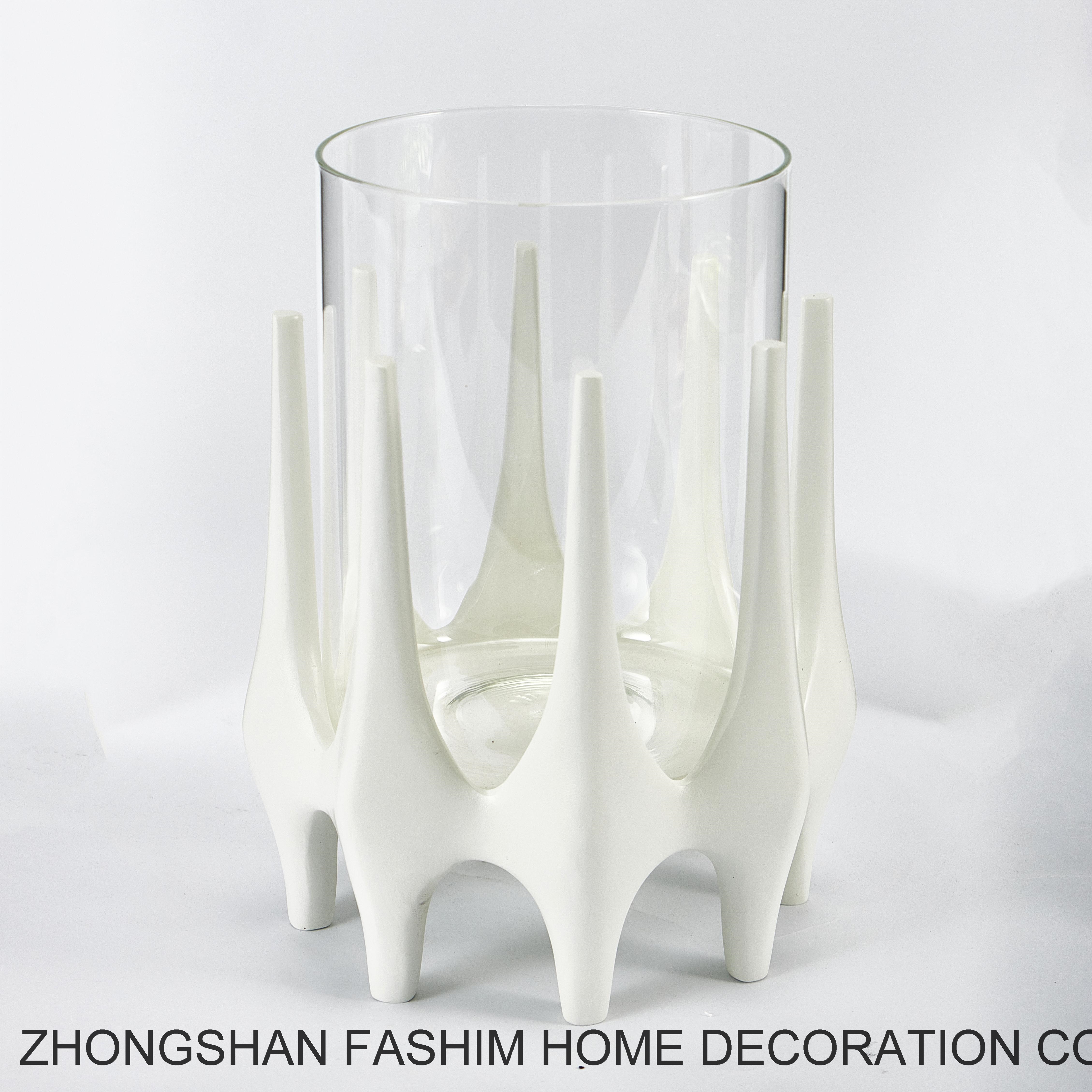 Fashimdecor home decoration ornamental glass vase