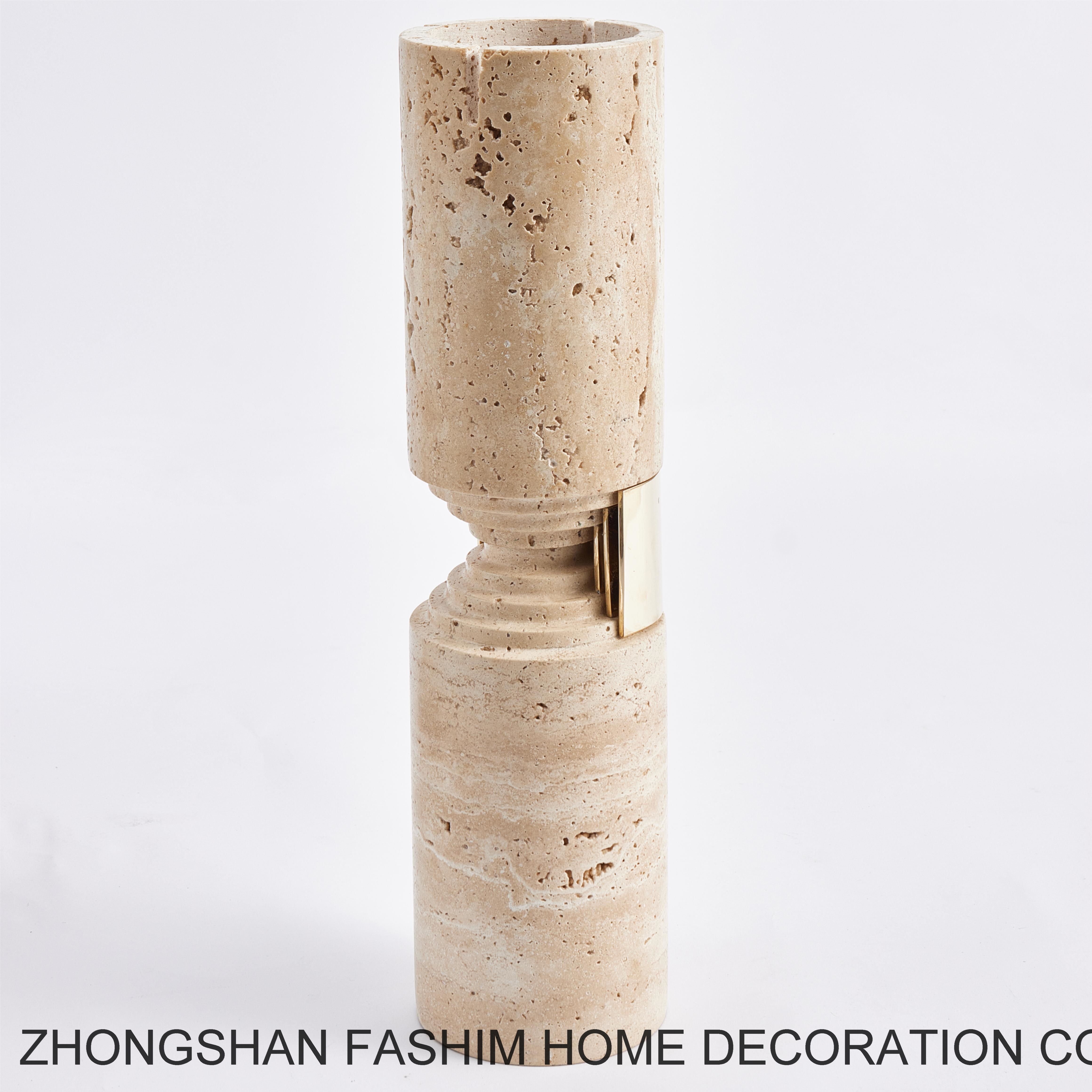 Fashimdecor Home Decor Marble Candle Holder