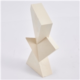 Fashimdecor Resin Geometric Cube Ornament