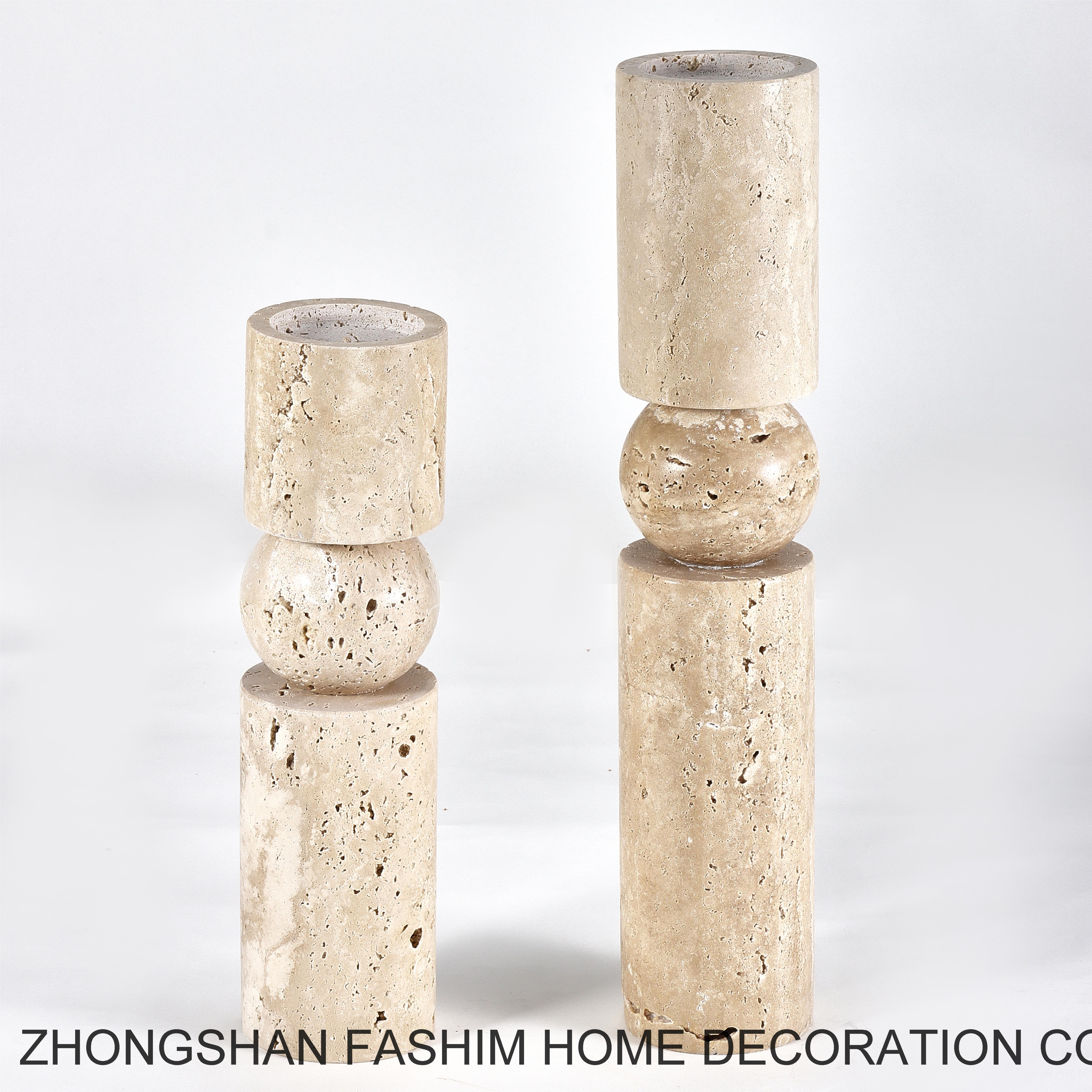 Fashimdecor Stone Candle Holder Illuminates Any Space