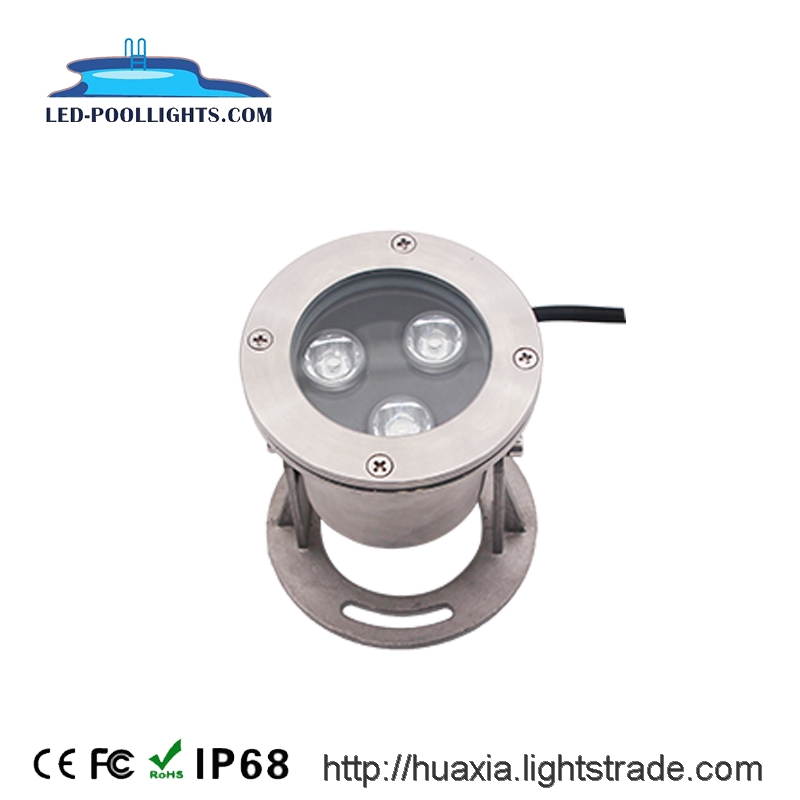 High Quality Material 304SS High Power LED Underwater Spot Light Waterproof RGB Swimming Pool Lights