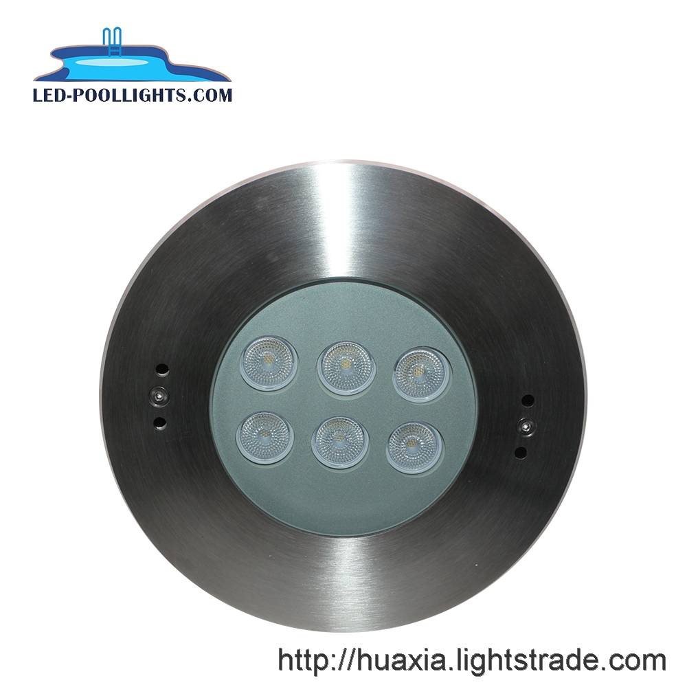 HUAXIA 304SS Recessed LED Underwater Light High Power LED Swimming Pool Lamp Underwater Spot Light